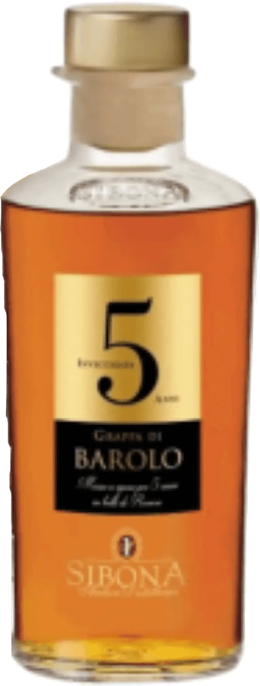 Sibona La Grappa di Barolo Invecchiata 5 Anni 0,5L