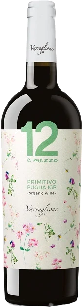 Varvaglione 12 e mezzo Primitivo del Salento Biologico