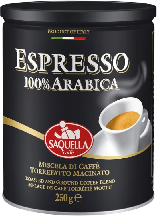 SAQUELLA Espresso 100% Arabica 250g