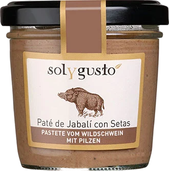 Pate de Jabali con Setas 100g