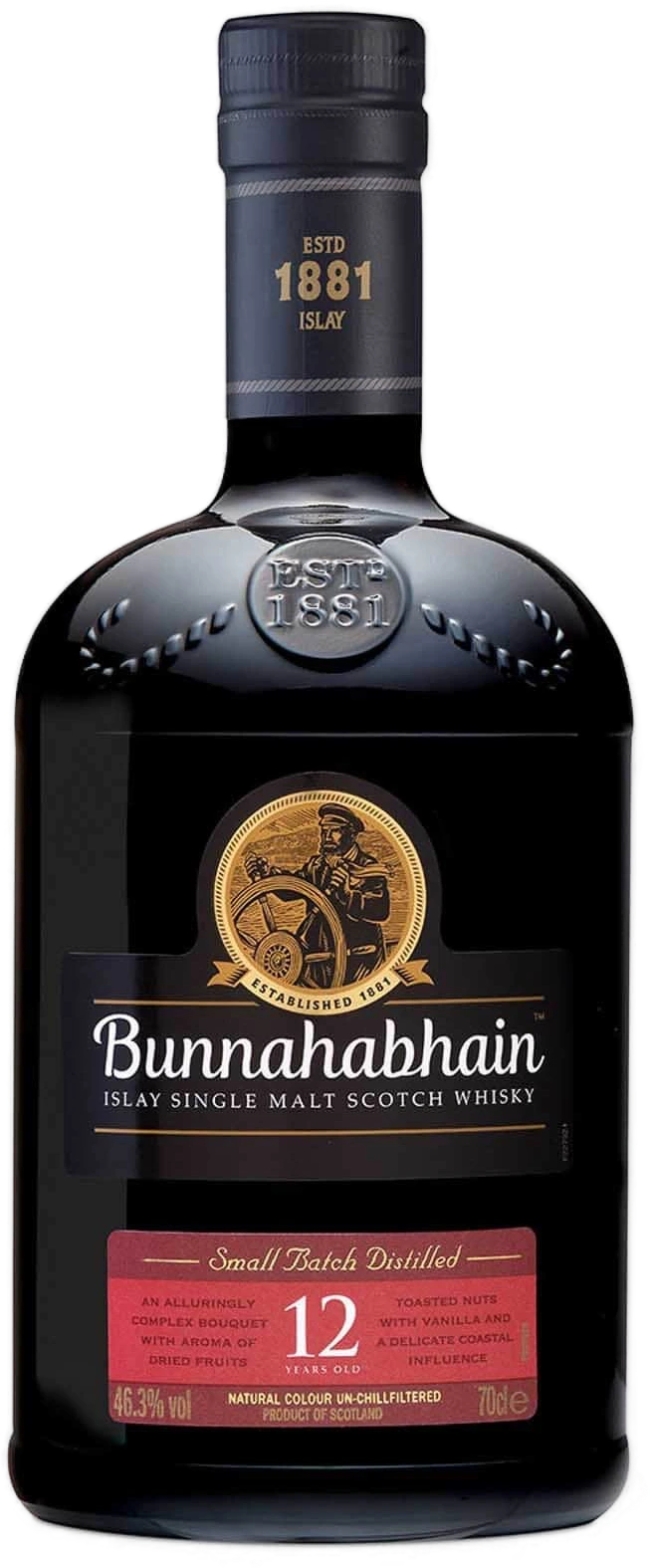 Bunnahabhain 12 Years Old Single Islay Single Malt Whisky
