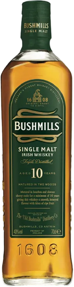 Bushmills 10 Jahre Single Malt Irish Whiskey 40% vol.