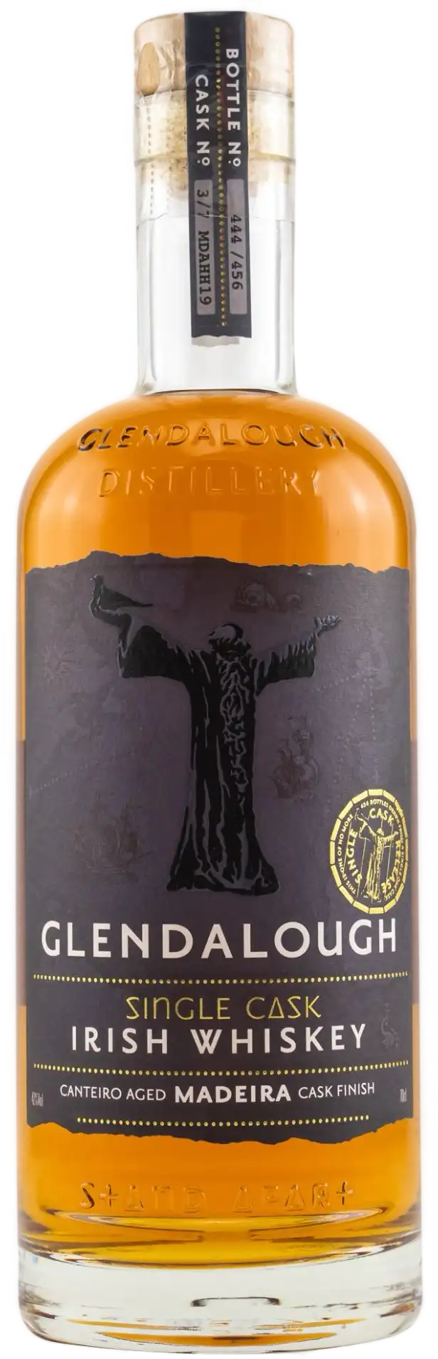Glendalough Canteiro Aged Madeira Finish Single Cask Irish Whiskey