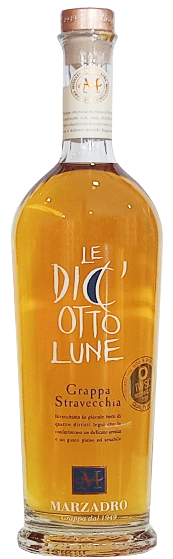 Marzadro Le Diciotto Lune - Grappa Stravecchia Magnum 1,5L