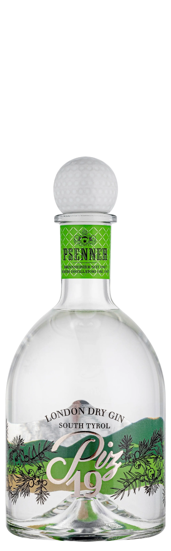 Psenner Piz19 London dry Gin Golf Edition