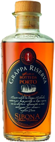 Sibona Riserva Nebbiolo Botti da Porto in Geschenkdose