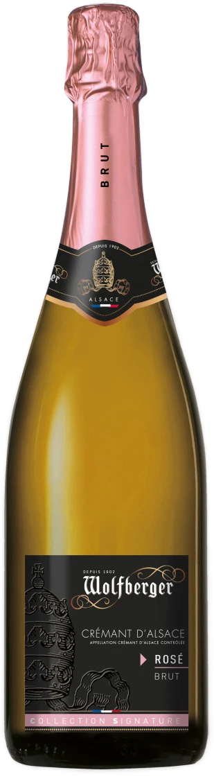 Wolfberger Cremant Rosé d'Alsace Brut AOC