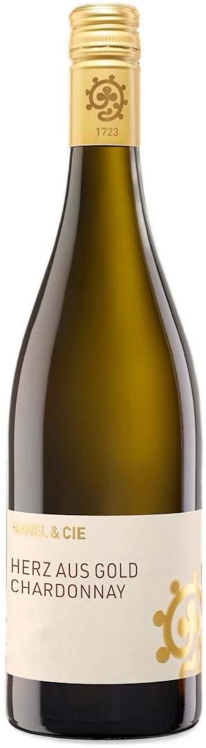 Hammel & Cie Herz aus Gold Chardonnay