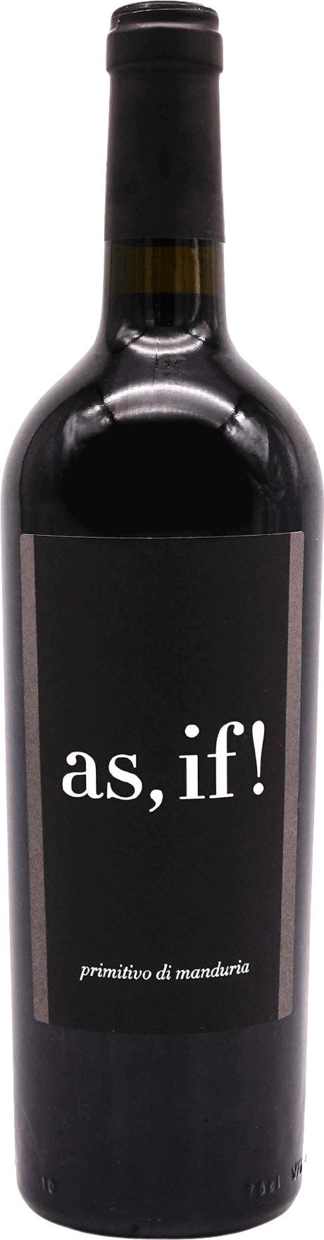 as, if! Primitivo di Manduria DOC