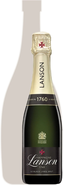 Champagne Lanson Le Black Label Brut 0,375L