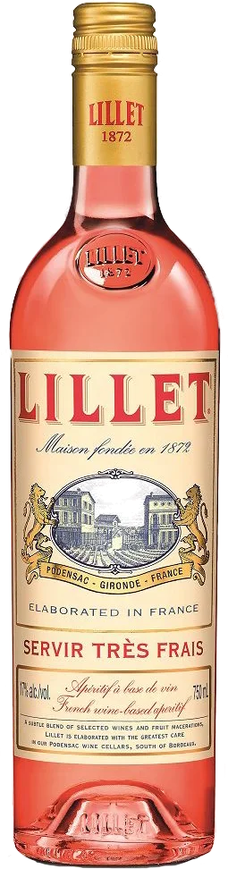 Lillet Rosé Aperitif aus Frankreich