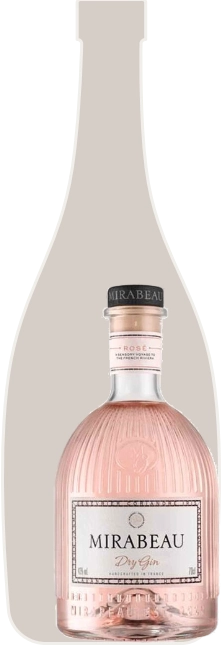 Mirabeau Dry Rosé Gin 0,20L