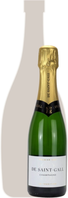 Champagne de Saint Gall Tradition Premier Cru Brut 0,375l