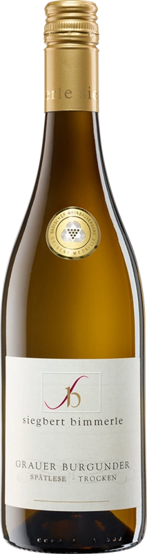 Siegbert Bimmerle Grauburgunder Spätlese trocken