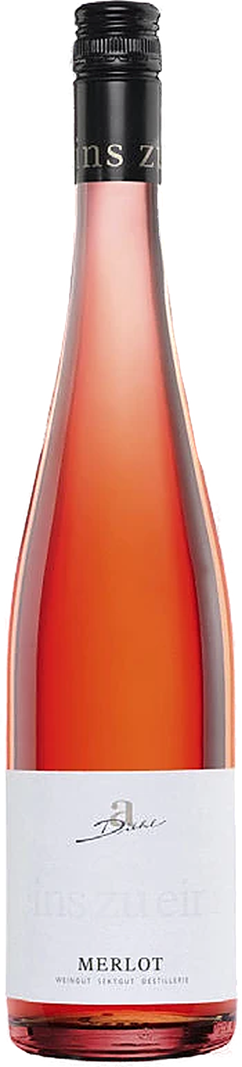 A. Diehl Merlot Rosé eins zu eins QbA feinherb