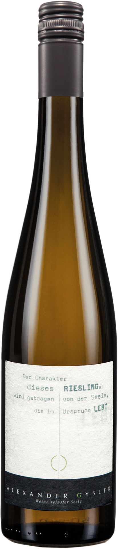Alexander Gysler Gysler Riesling Natur Rheinhessen