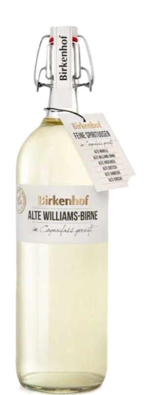 Flasche Alte Williams Obstbrand von Birkenhof Brennerei