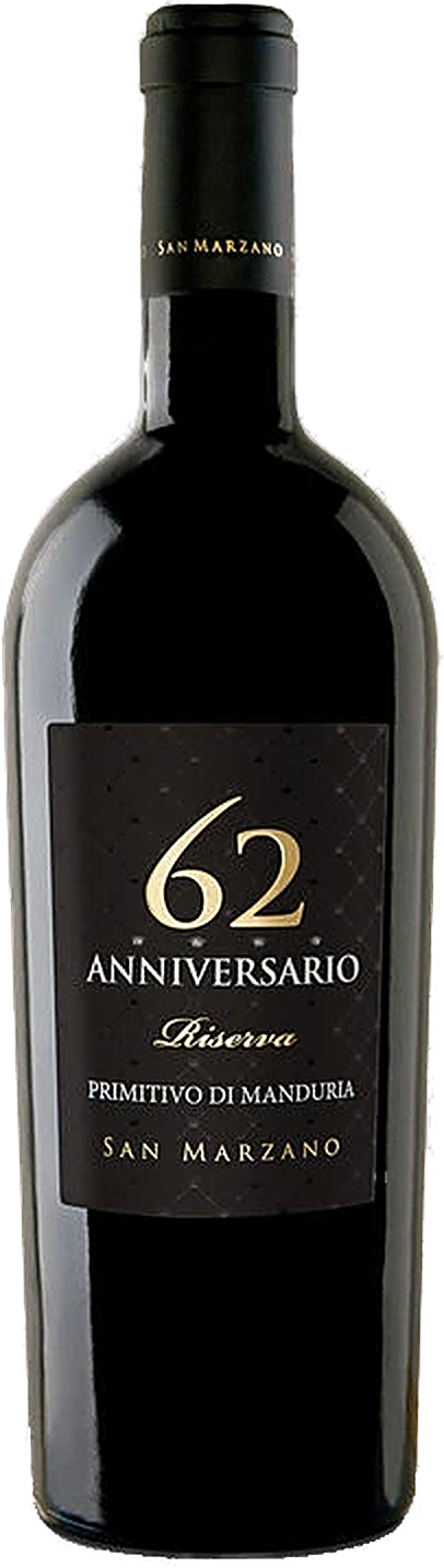 Anniversario 62 Primitivo di Manduria Riserva