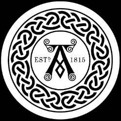 Ardbeg Logo der schottischen Single-Malt-Brennerei von der Insel Islay, gegründet 1815.