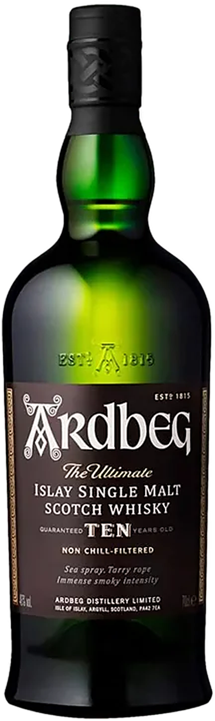 Ardbeg Ten Years Old in Geschenkbox