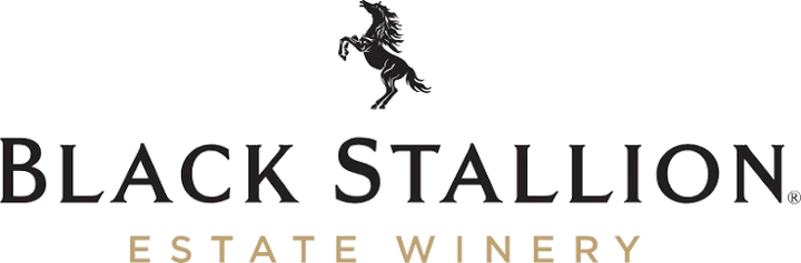 Logo der Black Stallion Estate Winery, Weingut im Napa Valley, Kalifornien