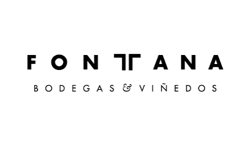 Logo von Bodegas Fontana, Schriftzug mit Zusatz Bodegas & Viñedos