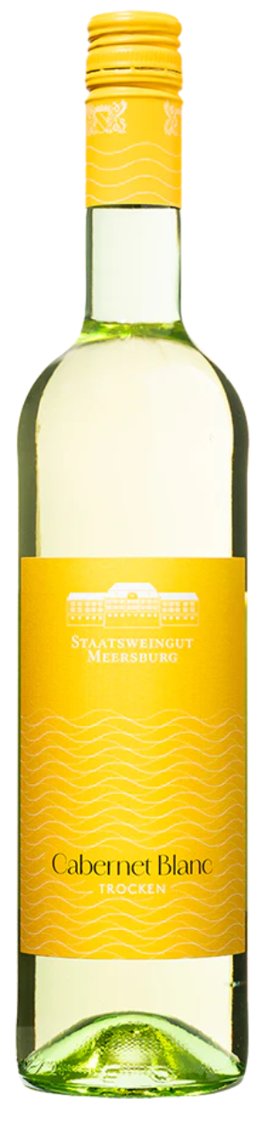 Weißweinflasche Cabernet Blanc Gutswein von Staatsweingut Meersburg