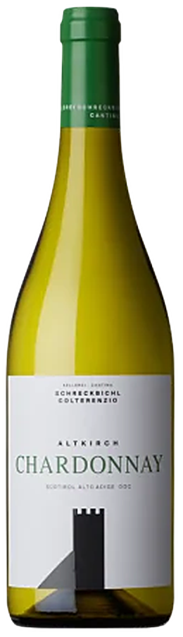 Weißweinflasche Chardonnay Altkirch von Kellerei Schreckbichl