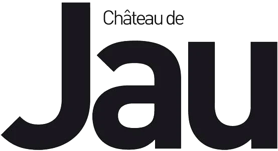 Logo von Château de Jau, Weingut im Roussillon, Frankreich, gegründet im 12. Jahrhundert.