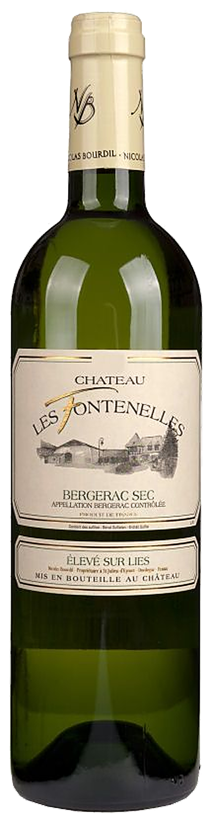 Chateau les Fontenelles Bergerac Blanc Sec