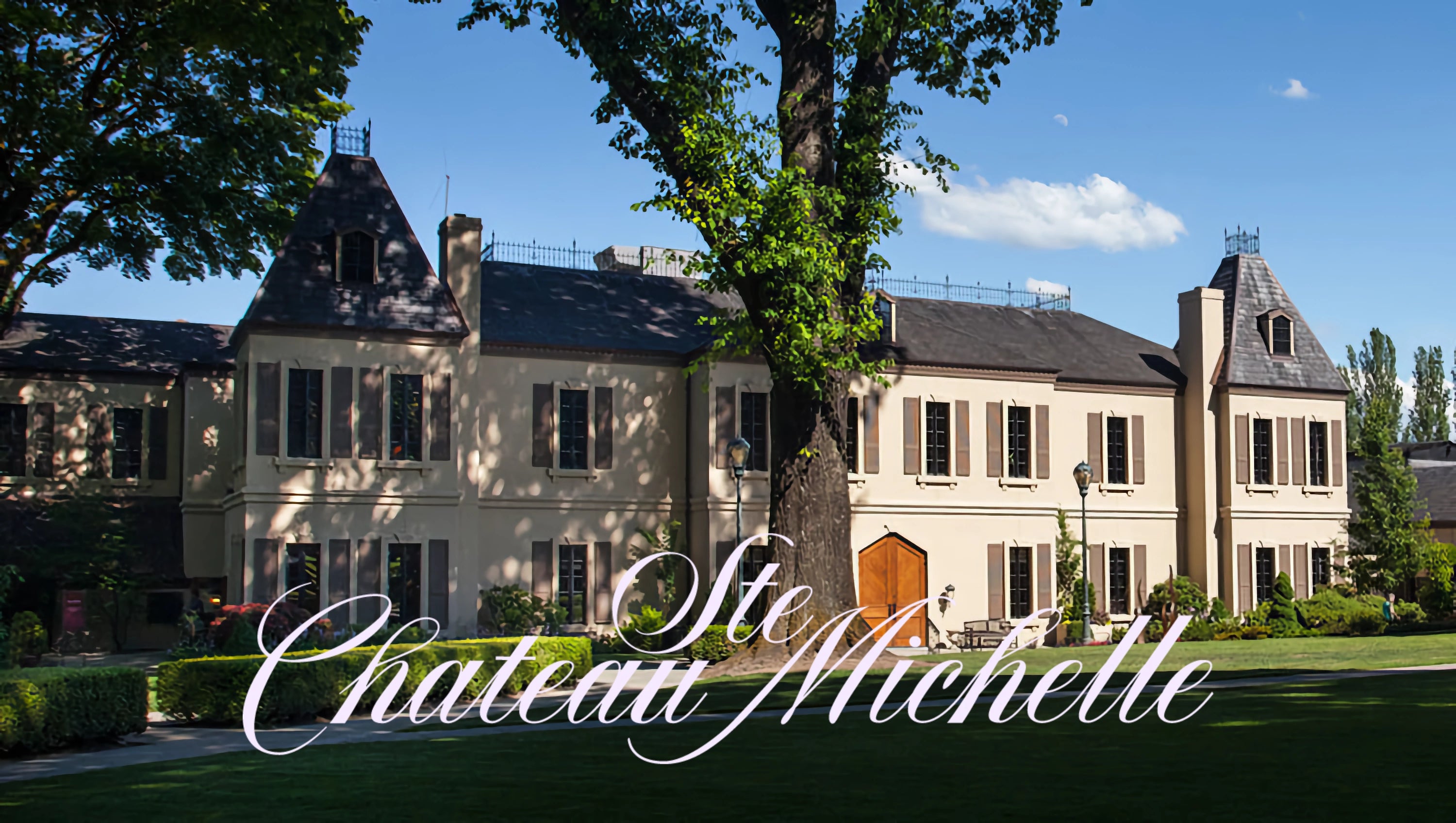 Château Ste. Michelle – Weingut im pazifischen Nordwesten der USA, gegründet 1933, mit Weinbergen in Washington und Oregon.