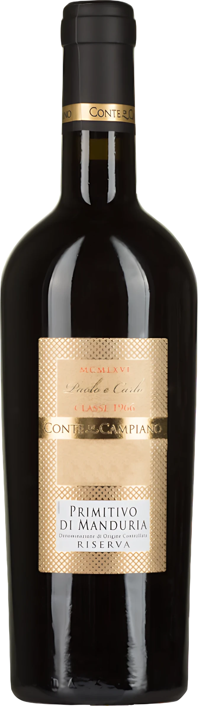 Primitivo di Manduria Riserva DOC Paolo e Carlo Classe 1966