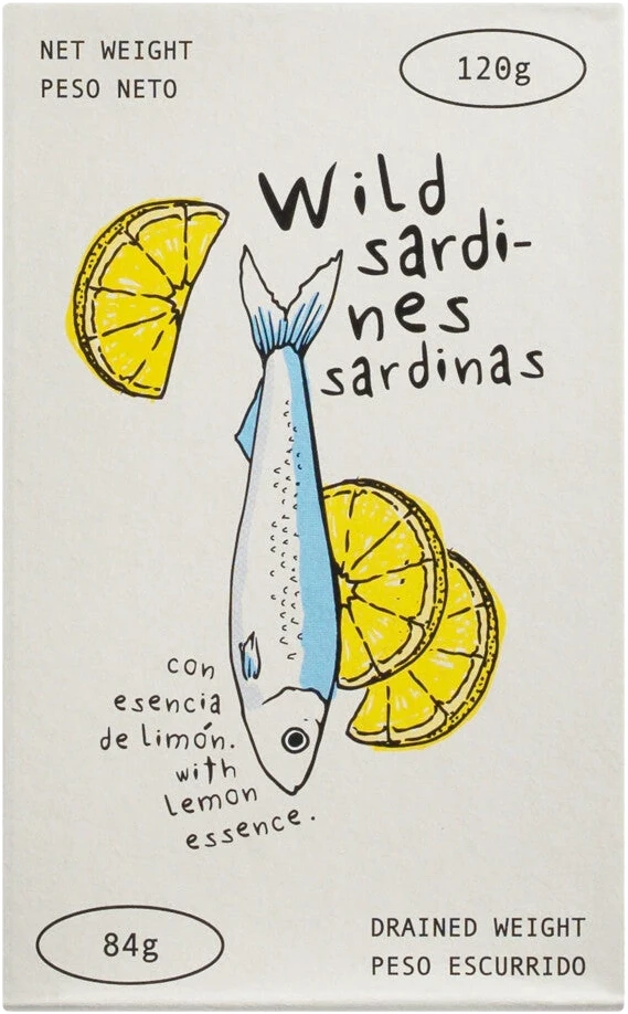El Raño Sardines with Lemon Essence – Sardinendose in Olivenöl mit Zitronenessenz, iberische Konserve