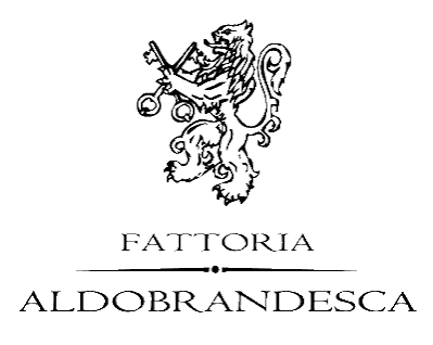 Logo der Fattoria Aldobrandesca, Weingut der Familie Antinori in der Maremma, Toskana