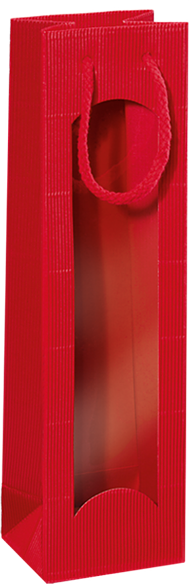 Geschenktüte Rot 1er mit Fenster