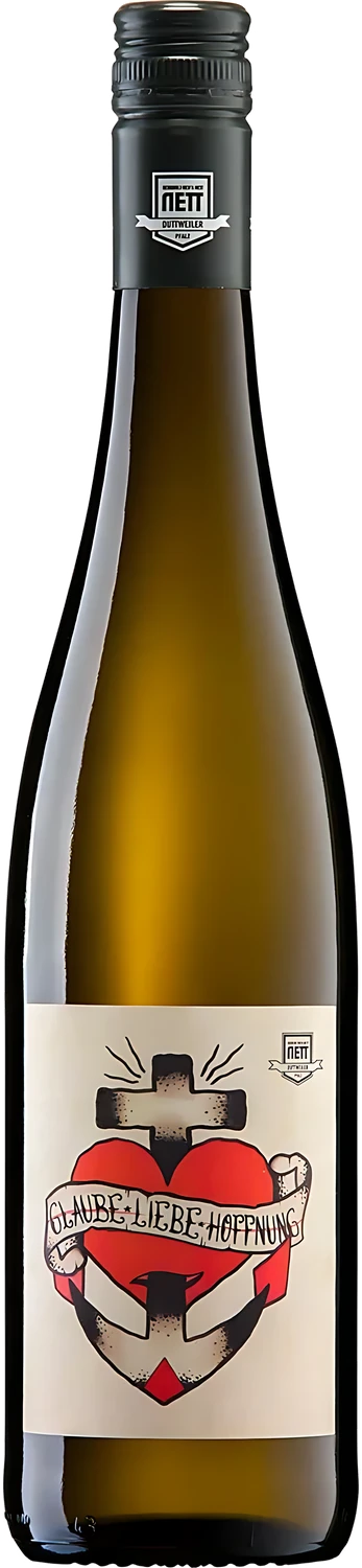 Weingut Bergdolt-Reif & Nett, Glaube-Liebe-Hoffnung Riesling, white wine bottle