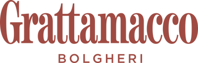 Grattamacco-Logo des Weinguts Grattamacco aus Bolgheri, einem der Pionierbetriebe der Region seit 1977.