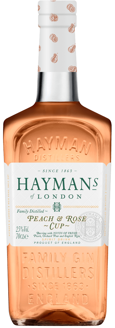 HAYMAN’S OF LONDON PEACH & ROSE CUP GIN