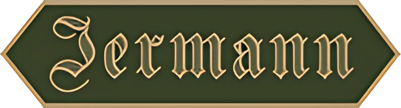 Jermann-Logo des friaulischen Weinguts Jermann aus Nordostitalien, gegründet von Silvio Jermann.