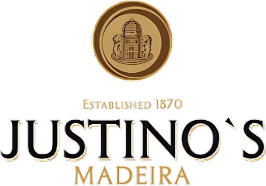 Justino's Madeira Vinhos Logo – Hersteller von traditionellem Madeira-Wein von der Atlantikinsel Madeira.