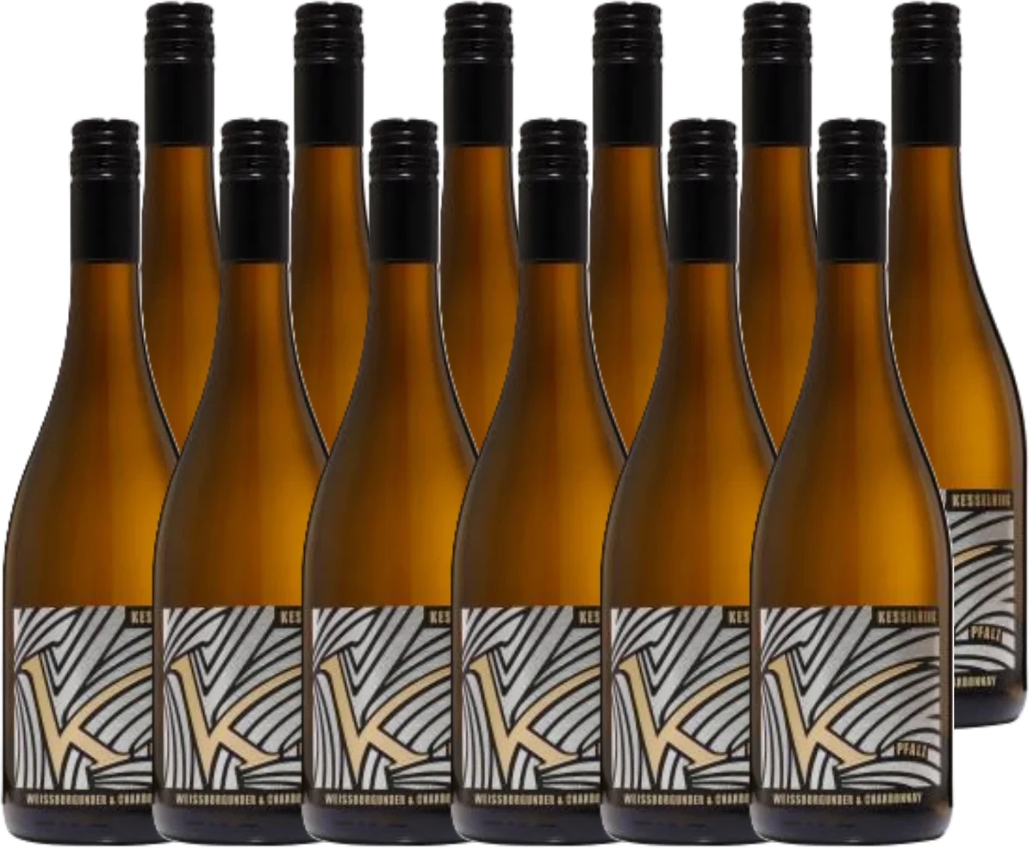 Spar-Paket 12× Kesselring Chardonnay & Weißburgunder