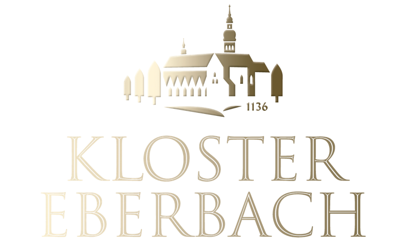 Logo des Weinguts Kloster Eberbach aus dem Rheingau, gegründet 1969, Eltville am Rhein.