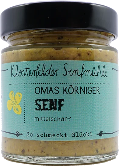 Omas Körniger Senf