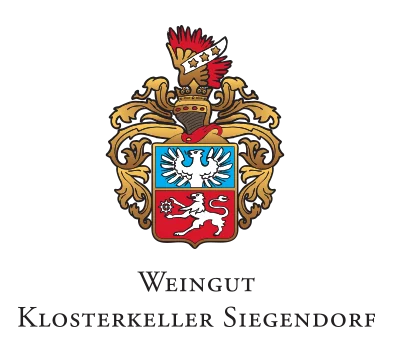 Logo des österreichischen Weinguts Klosterkeller Siegendorf, spezialisiert auf Rotweine aus dem Burgenland.