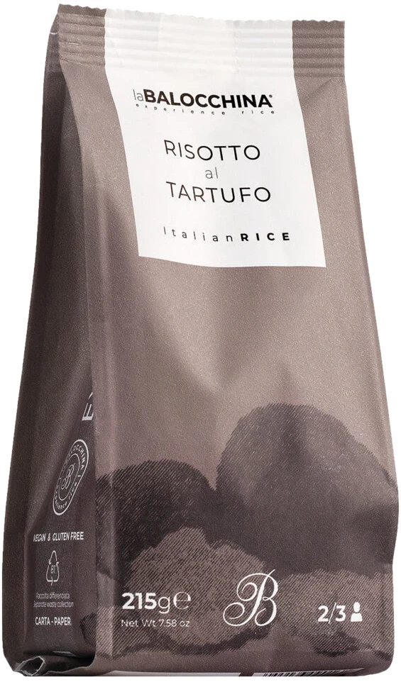 La Balocchina Risotto al tartufo – Risottomischung mit Sommertrüffel in einer Packung