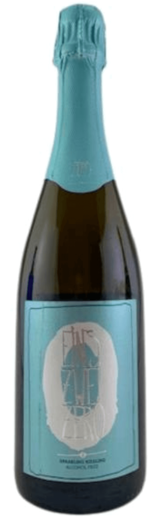 Leitz Eins Zwei Zero Sparkling alkoholfrei, Flasche mit Perlwein aus Riesling-Trauben, trocken