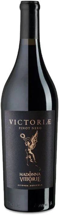Rote Weinflasche VICTORIÆ Pinot Nero von Madonna delle Vittorie