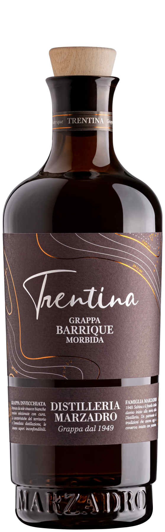 Marzadro La Trentina Barrique Grappa Morbida 0,5L