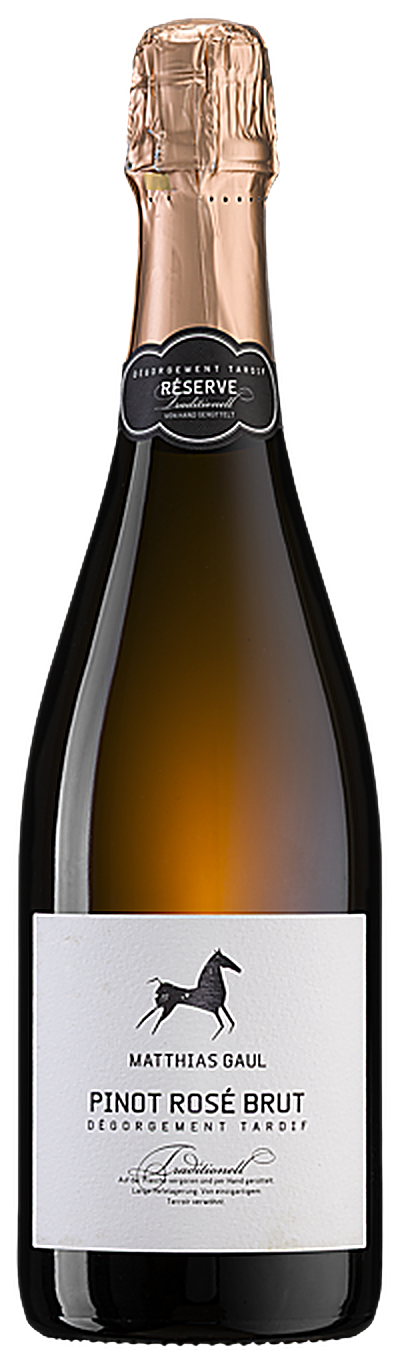 Matthias Gaul Pinot Rosé brut, Traditionell