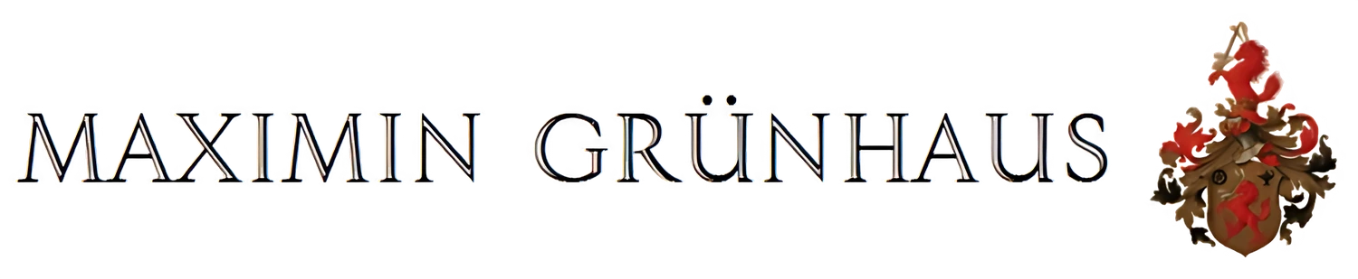 Maximin Grünhaus – Logo, Weine aus Mosel, Deutschland